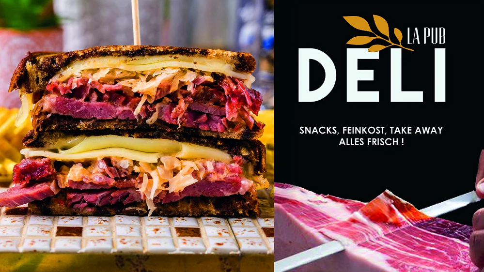 Tapa la pub-Restaurant, Käsesalat mit Speck